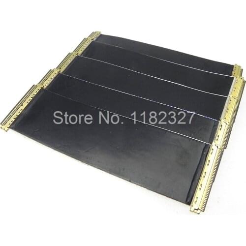 10pcs/lot FFC Cables 70mm length for LCD diaplay two end with I-PEX 20453-040T connector Electromagnet film shield free