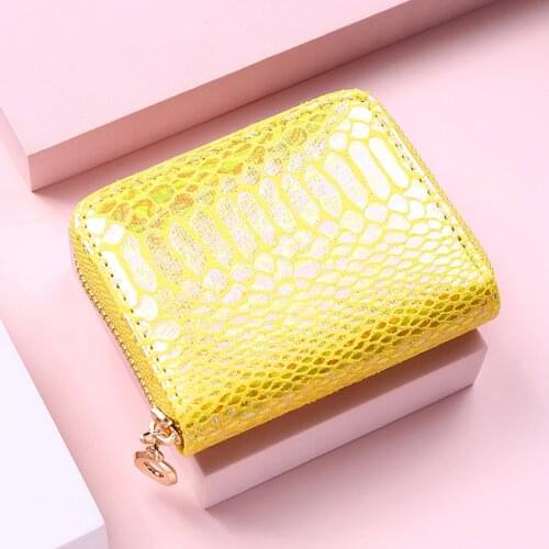 2021 Fashion Wallets Sequins Small Holder Coin Purse Bags Clutch Handbag Girls Purses for Womens Ladies Luxury Gold New