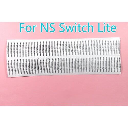 3pcs Sticker Label Paste Bar Mark Tag For Nintend Switch lite Controller housing Shell Sticker label For switch NS lite