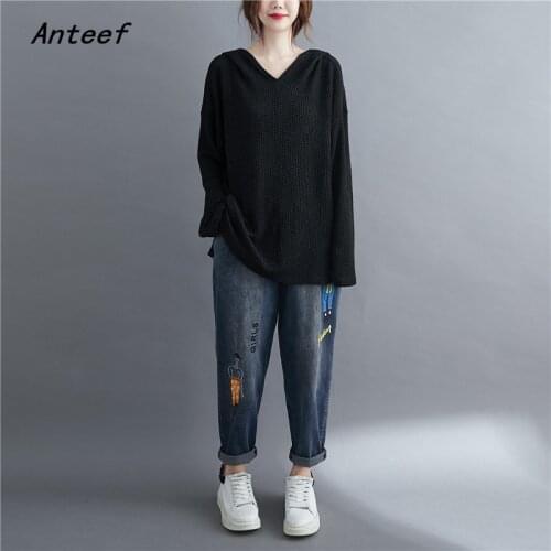 Anteef Women's Knitted T-shirts