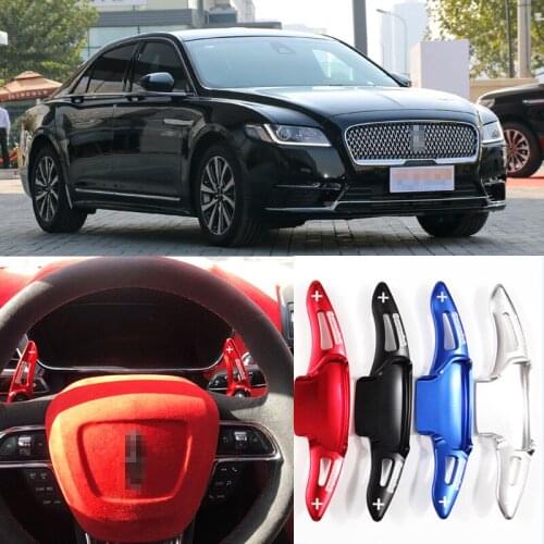 Car Accessories Aluminum Steering Paddle Shifter Extension For Lincoln mkz Car-styling