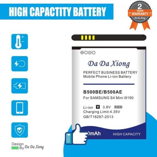 B500BE B500AE 5150mAh Battery for samsung galaxy s4 mini i9190 I9198 I9192 i9195 samsung s4 mini Replacement Cell Phone Battery