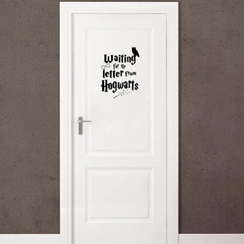 Creative Wand Vinyl Door Sticker Funny Home Decoration Wall Sticker For Kids Rooms A2286