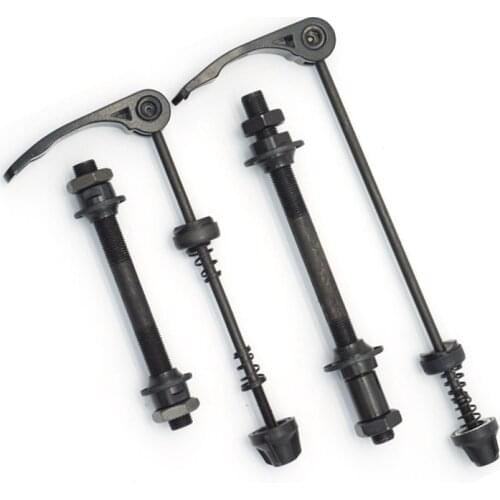 Mountain Bikes Hollow Axle QR Skewer Lever Set MTB Bicycle Quick Release Hub Front /Rear Axle Skin QR Tool Cycling Central Axis
