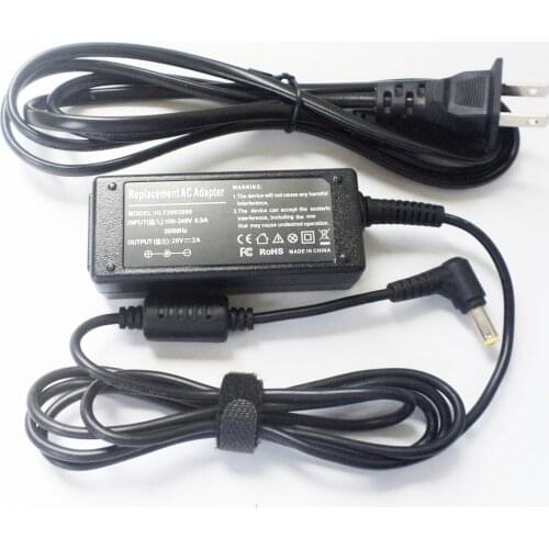 New 40W Mini Charger AC Adapter Laptop Power Supply Cord For Lenovo IdeaPad Z360 Z370 Z380 Z400 20V 2A Notebook Battery Charger
