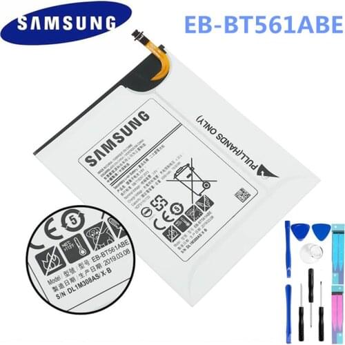 For SAMSUNG Galaxy Tab E SM-T560 T560 T561 Genuine Tablet Battery EB-BT561ABE 5000mAh Original Replacement Samsung Battery