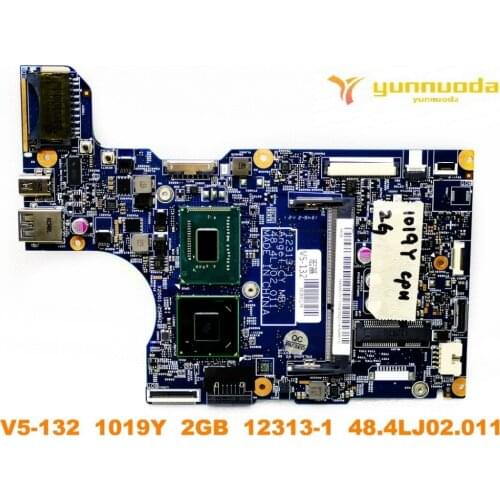 Original for ACER V5-132P laptop motherboard V5-132 1019Y 2GB 12313-1 48.4LJ02.011 tested good free shipping