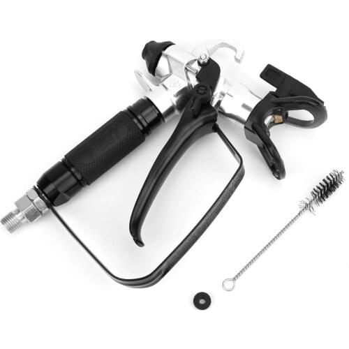 High Pressure Airless Sprayer Paint Spray Gun 517 Tip 1/4-18NPSM Inlet 3600PSI Pressure