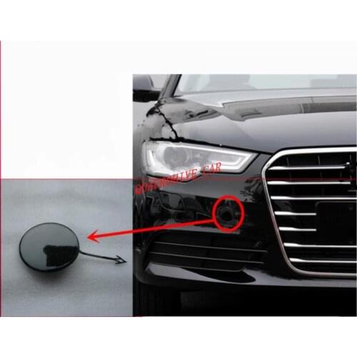 QDPATRICK Front Rear Bumper Trailer Cover Bumper Trailer Hook Cover for AUDI A6L C7 C7PA 2012-2018