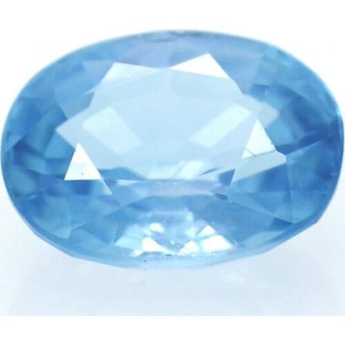 2,06 ct Blue Zircon