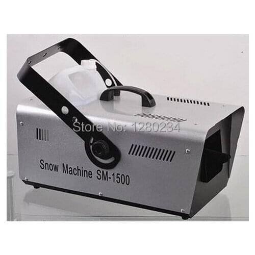 High power 1500w snow machine Wedding snow stage machine for dj effect light event party show
