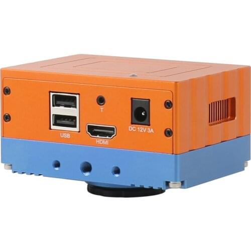 SONY IMX226 4K 1080P Measurement Video Microscope Camera C mount Camera Phone PCB Soldering Jewelry Work Electronic Microscope