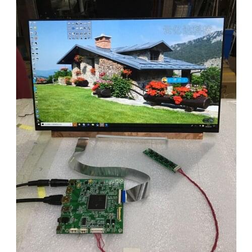 15.6 inch 4K 3840*2160 resolution LCD screen with driver board HDMI signal used for portable displays, monitor printer projectio