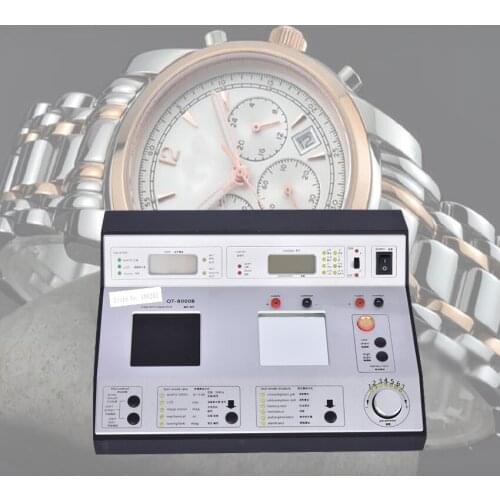 1PC QT-8000B Quartz watches tester Timegrapher Timing machine quartz watch slow and fast tester Watch Clock Repair Tool