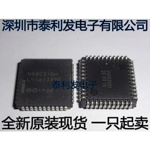 100% New&original In Stock N80C31BH N80C31BH1 PLCC44 ic