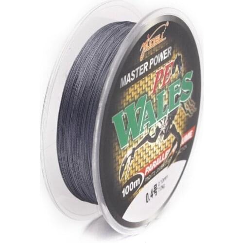 2020 GLS brand boutique 100 meters 4 series vigorous horse fish line pe woven 10-200LB wear-resistant / tensile strong fish line