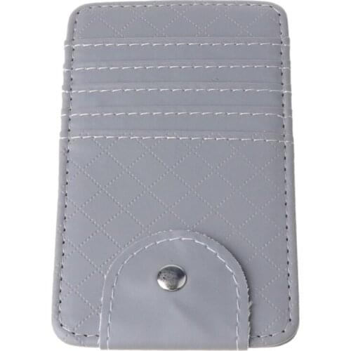 Car Auto Sun Visor Point Pocket Organizer Pouch Bag Card Glasses Storage Holder