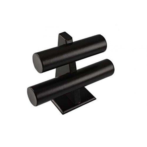 Aydindecor Leather Black Bracelet Watch Storage Display Decor