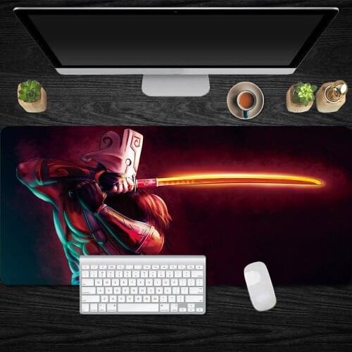 90x40cm Large Pad Mouse Mat Anime Computer Gamer Locking Edge Mousepad Keyboard Mice Pad Gaming Large Rubber Mousepad For Dota 2