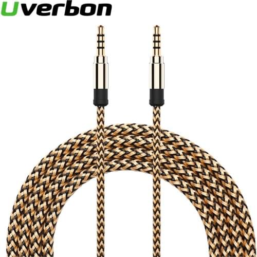 NEW 3.5mm Jack Aux Cable Male to Male Audio Cable 3.5 Jack Phone Extension Cable for Jack 3.5 for Phone MP3 Headphone Speaker