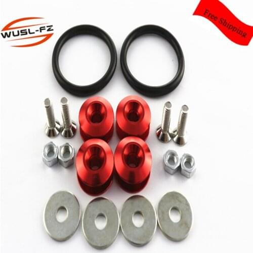 Free shipping Quick Release Fasteners For Car Bumpers Trunk Fender Hatch Lids Kit