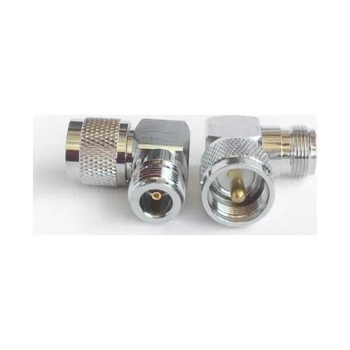 5pcs N To UHF PL259 SO239 Connector N Female To UHF Male Plug Right Angle 90 Degree RF Coaxial Adapters