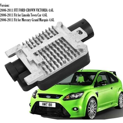 For Ford Crown Victoria Town Marquis Cooling Fan Control Relay Module IBMRFD001 10338708 940002904 6W1Z8B658AC 940.0029.04 RR28