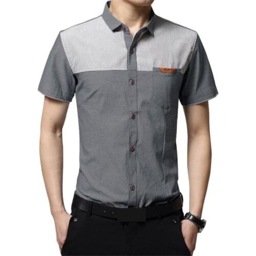 2021 Mens Cotton Dress Shirts Male High Quality Long Sleeve Slim Business Casual Shirt Plus Size 5XL