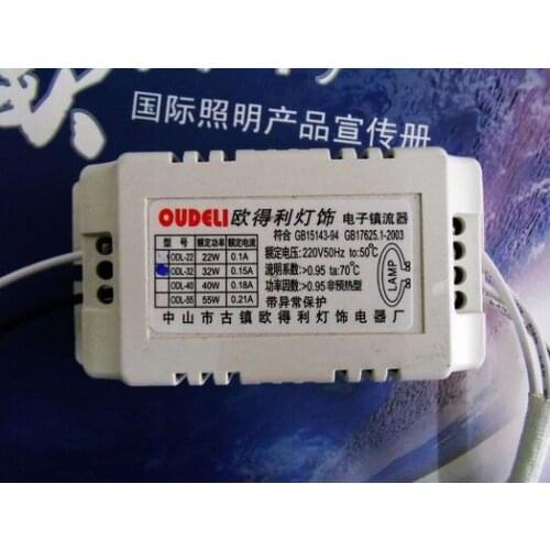 NEW Circular tube AC 220V 50Hz 32w Fluorescent Lamps Electronic Ballast Suitable for CeilingH tube lamp