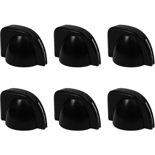 NEW 6PCS Mini Chicken Head Knobs Effect Pedal Amp Amplifier Knobs Black / White / Red Color Available for Guitar