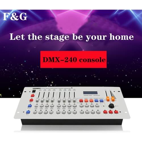 F&G-DMX240 controller 16-channel moving head beam laser effect light par light stage DJ disco party performance dimming console