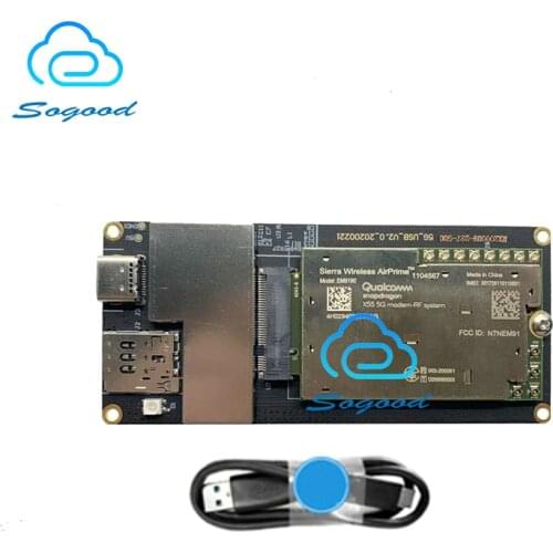 Sierra wireles 5G NR Sub-6 GHz mmWave Module EM9190 Qualcomm snapdragon X55 5G modem AT&T (FirstNet) docomo LGU+ Telstra Verizon