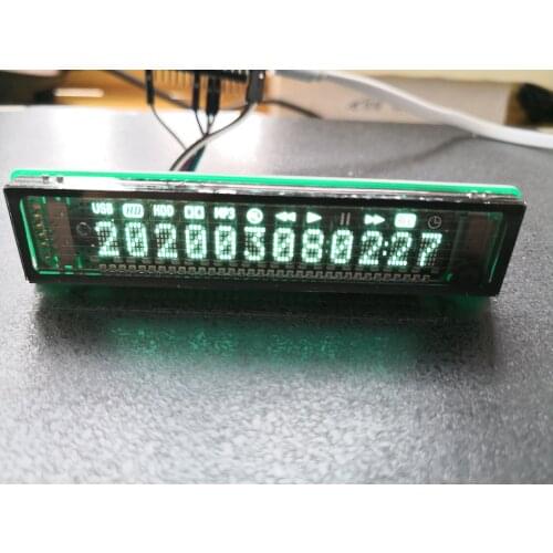VFD display screen VFD screen with font library Dot matrix 12-bit screen SPI Interface