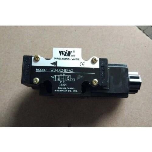 WINMOST Hydraulic valve DIRECTIONAL VALVE MODEL:WD-G02-B3-A2 FOUND CHANG MACHINERY CO.,LTD