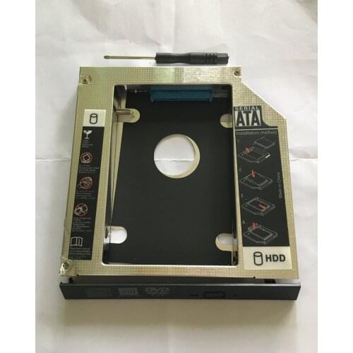 WZSM 9.5mm SATA 2nd HDD SSD Hard Drive Caddy for ASUS X555 A555 K555 F555 X554 F554