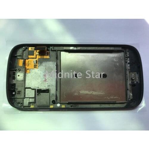 100% Tested Used For 5.0" YotaPhone 2 YD201 YD206 LCD Display With Frame + Touch Screen Replacement For YotaPhone 2 Front screen
