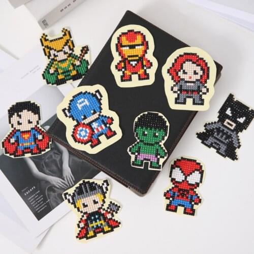 Diamond Painting Kits for Kids and Adults 5D DIY Diamond Painting Stickers Cartoon Art Mosaic Stickers by Numbers Kits