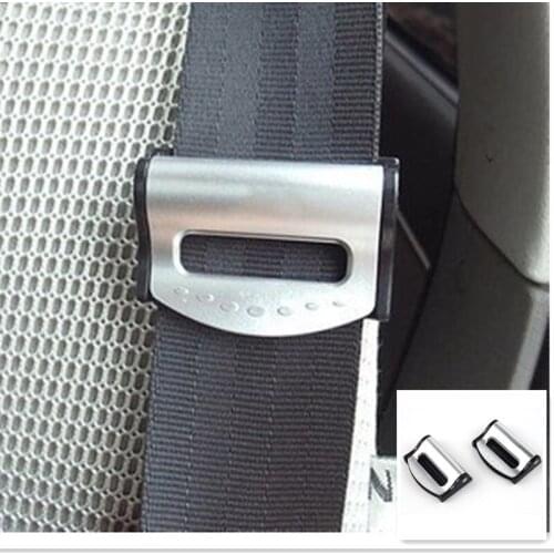 Auto Accessories Car Seat Belts Clips Safety Adjustable Stopper Buckle Plastic Clip Useful seat 2 pcs per set