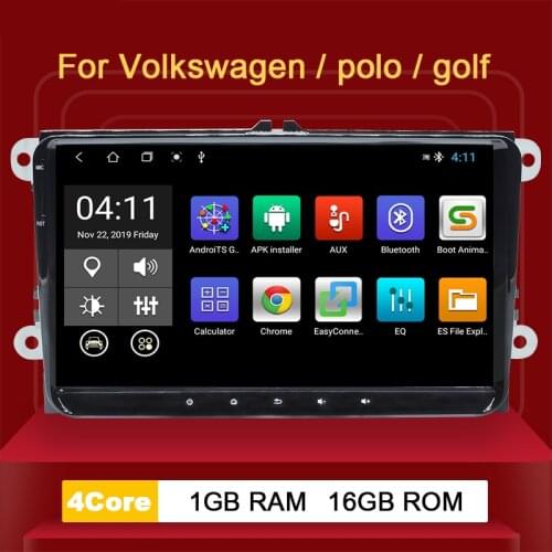 Android 10 2 Din Car Radio For VW Passat B6 T5amarok volkswagen Skoda Octavia2 Polobseat leon golf 5 6 Multimedia GPS Navigation