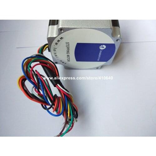 Free Shipping GENUINE Leadshine 573S05 3 Phase Hybrid Stepper Motor with 0.45 N.m 5.2 A length 42mm shaft 6.35 mm