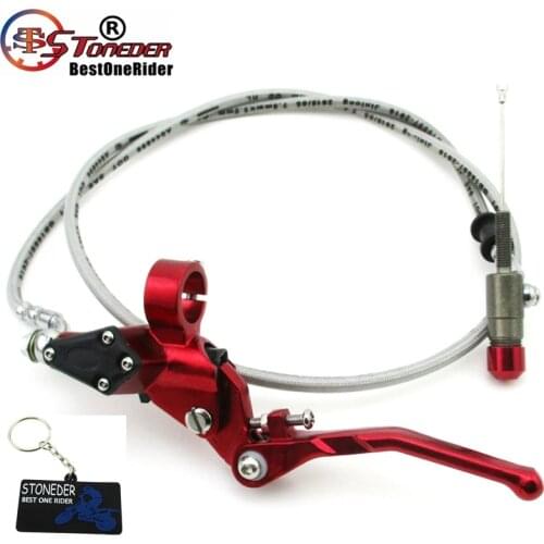 STONEDER 1200mm Line Hydraulic Clutch Lever Master Cylinder Pump For Pit Dirt Bike Motorcycle 125 140cc 150cc 160cc 200cc 250cc