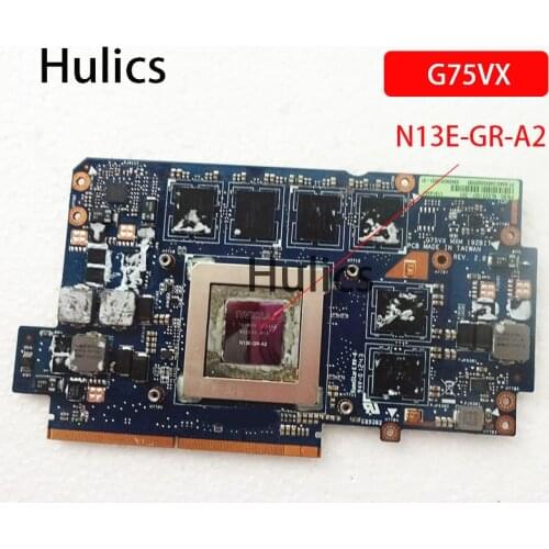 Hulics Original G75VX MXM 192BIT for ASUS G75VX G75 GTX 670MX N13E-GR-A2 laptop Video card Graphics card