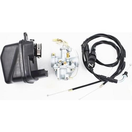 Carburetor For Yamaha Y Zinger Pw 50 Pw50 Uk 23mm Plug Carburetor Air Filter Choke Cable & 21mm Throttle Choke Cable suitable