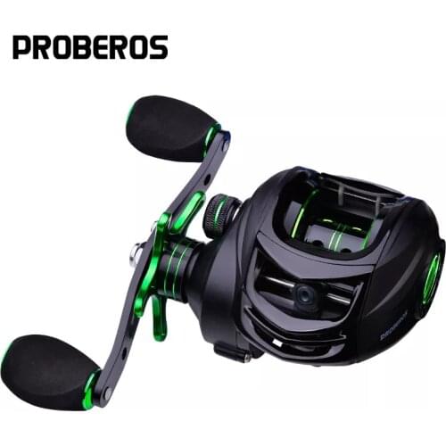 Baitcasting Reel 7.2:1 Gear Ratio Fishing Wheel Magnetic Brake System Fishing Reel 8KG Max Drag Reinforced Reel Outdoor Pesca