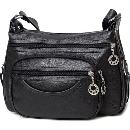 New Multifunctional Multi-pocket bag Women Messenger Bags Solid Color Designer Womens Shoulder Bag High-quality Handbag Sac2021