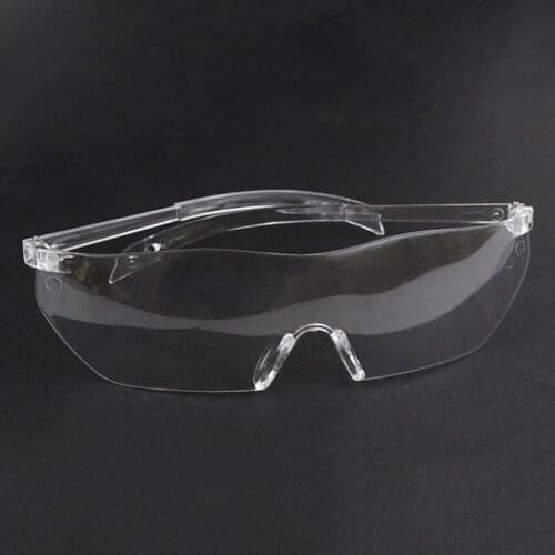 Plastic Dustproof Anti-spit Eye Protective Safety Goggles Spectacles Eyewear Dustproof Glasses for Cycling