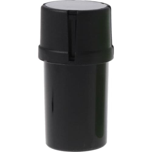 Plastic Tobacco Grinder Herb Spice Grinding Crusher Storage Container Case