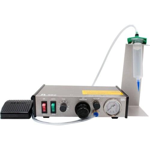 AD-982 Semi-automatic Dispenser Precision PCB Solder Paste Liquid Controller Dropper Liquid Dispenser