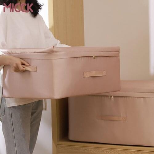 MICCK Nordic Quilt Storage Bag Dustproof And Moisture-Proof Quilt Home Clothing Moving Luggage Packing Bag Storage Accessories