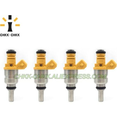 4x 0K30E13250 842-12272 FJ640 Fuel Injector For KIA RIO 2001~2005 1.5L L4